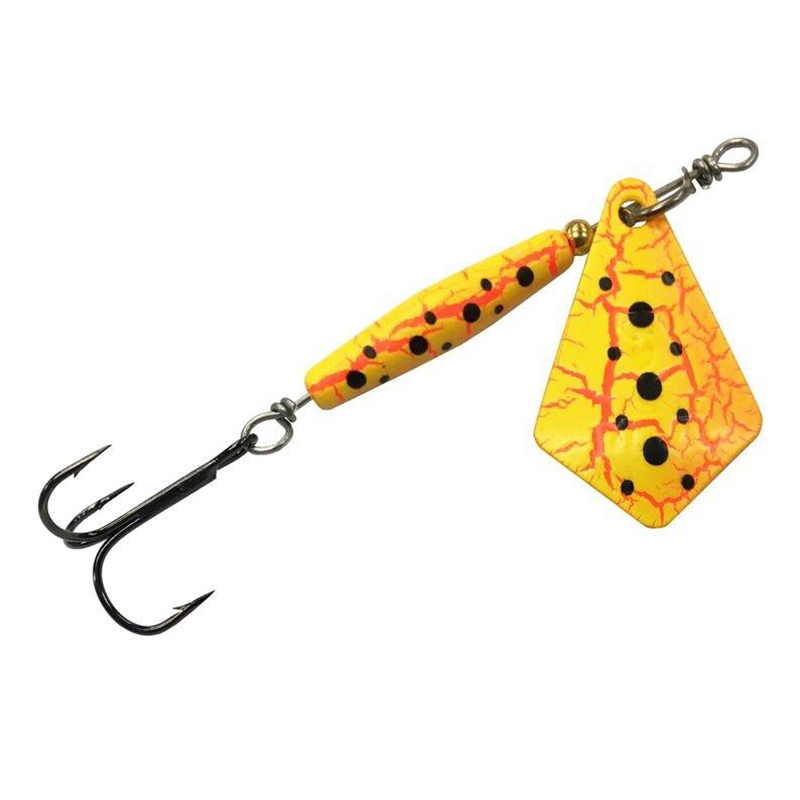 Tasmanian Devil Blade fiskesluk, spinner for ferskvann. Grenade 3.8g