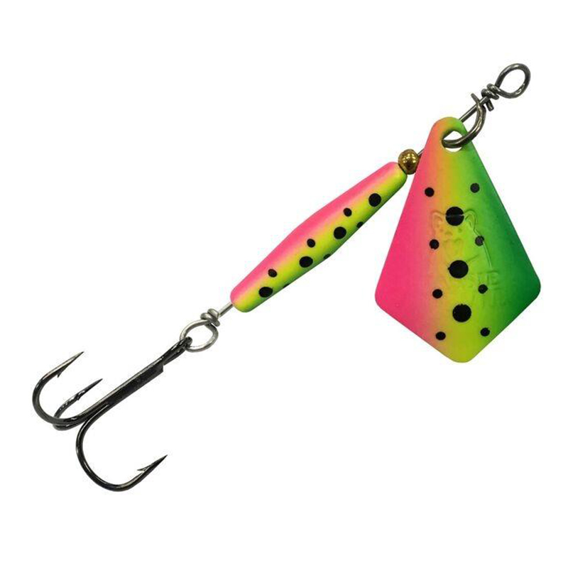 Tasmanian Devil Blade fiskesluk, spinner for ferskvann. Allsort 3.8g
