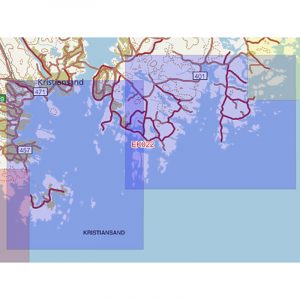 Båtkart Flekkerøya – Gamle Hellesund, Kystkart sørlandet