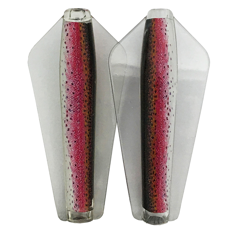 Tasmanian Devil fiskesluk 07 Rainbow Trout Live skins - 13g. God på ørret, sjøørret og laks. Fisker på 2 dybder.