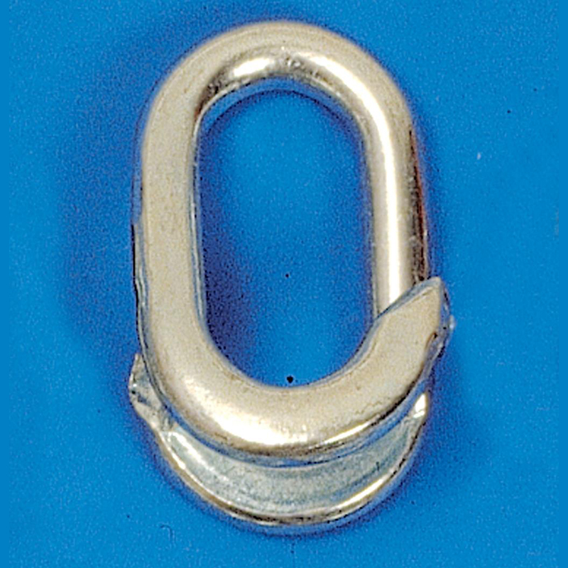 Skjøtelenke kjetting 1/8" galv 3mm. Kjettingskjøter av stål.