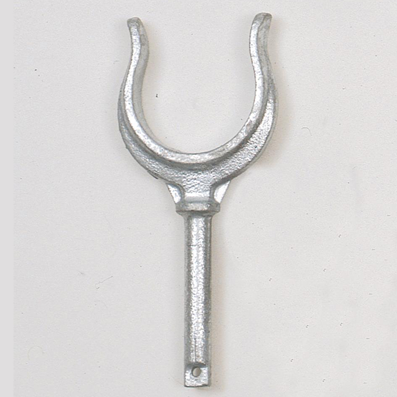 Åregaffel Galv 50mm aluminium 12mm Gods. Båt åre gaffel til årer.