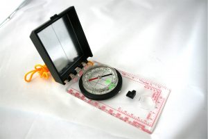 Kompass, skolemodell m/speil