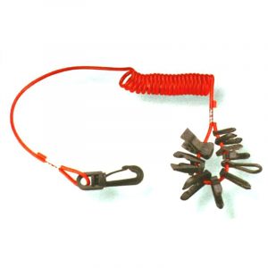 Dødmannsknapp universal sett m 10 ass nøkler.