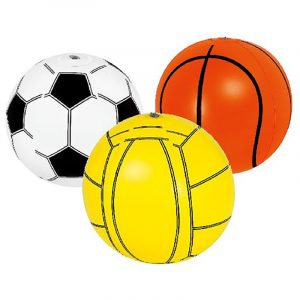 Badeball 40 cm Assortert.