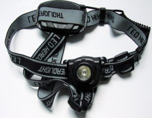 Hodelykt LED 1W Cree