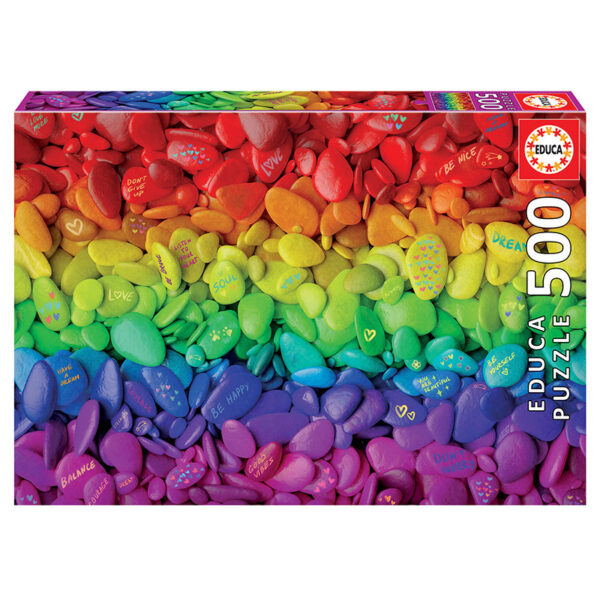 Puslespill pebbles, 500 biter / brikker. Et pusslespill fra Educa puzzle.