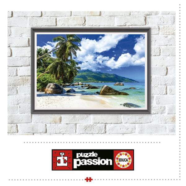 Puslespill Seychelles, 1500 biter / brikker. - Bilde 5