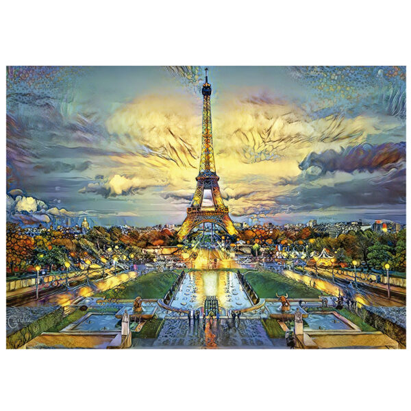 Puslespill Eiffel Tower, Educa 500 biter - Bilde 2