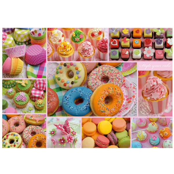 Puslespill Sweet party collage, Educa 500 biter - Bilde 2