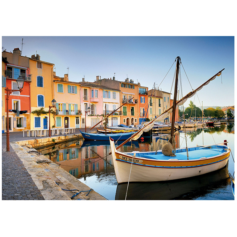 Educa Harbour in Martigues, Provence – Puslespill med 1000 brikker - Bilde 2