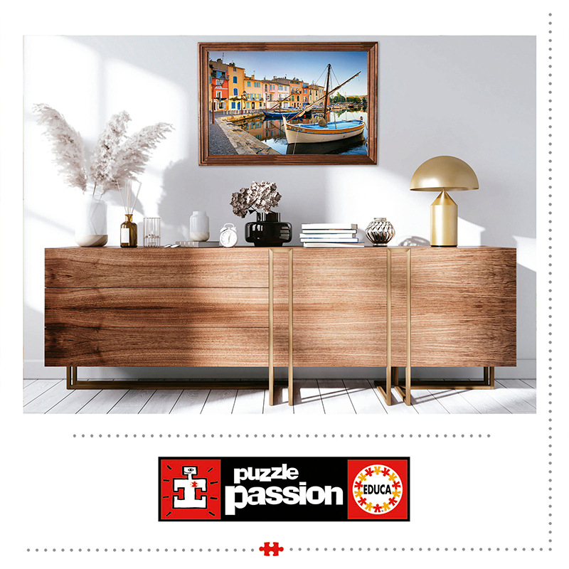 Educa Harbour in Martigues, Provence – Puslespill med 1000 brikker - Bilde 6
