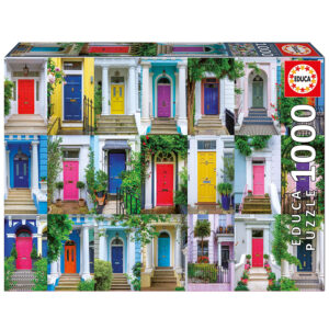Educa Doors of Notting Hill – Puslespill med 1000 brikker
