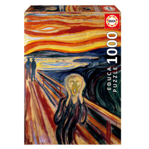 Educa The Scream, Edvard Munch – Puslespill med 1000 brikker