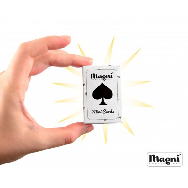 Mini spillekort fra Magni. Små spillkort.