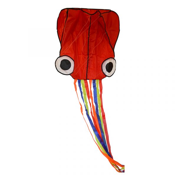 Blekksprut drage 3D, Octopus kite. Sommerlek, vind,
