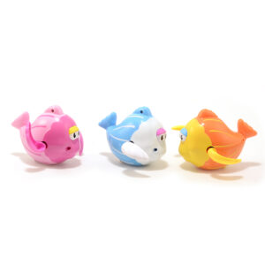 Trekk opp badedyr, svømmende fisk