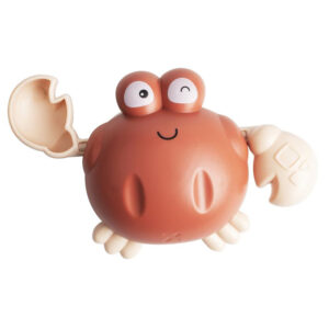 Trekk opp badedyr, krabbe. Badeleke.