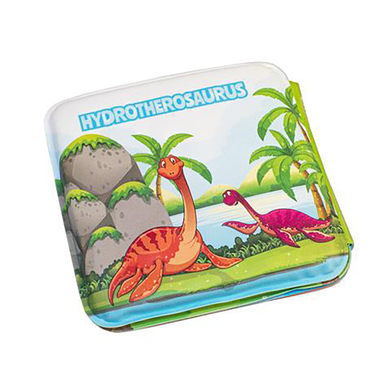 Badebok med pipelyd, Dinosaurer. En koselig bade bok fra Magni til bading.