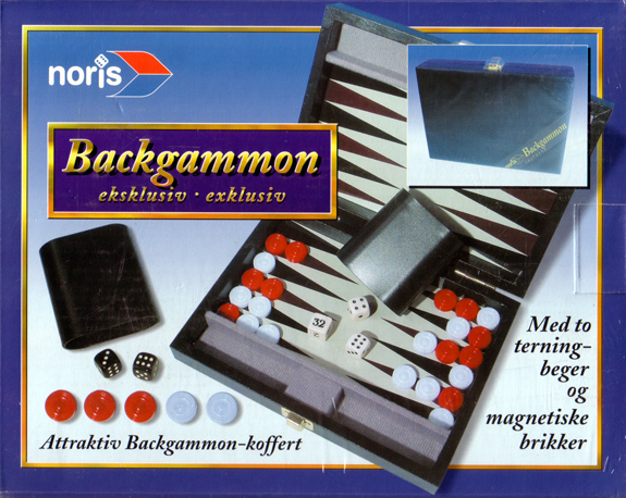 Backgammon klassisk spill i for to.