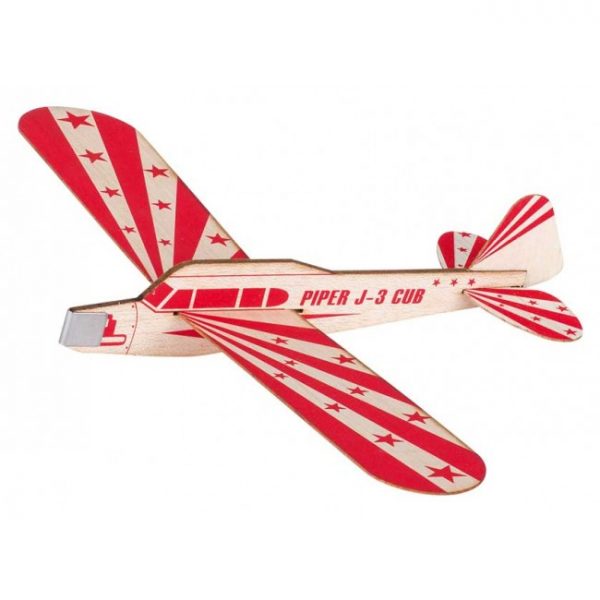 Balsa glidefly Piper J-3 Cub