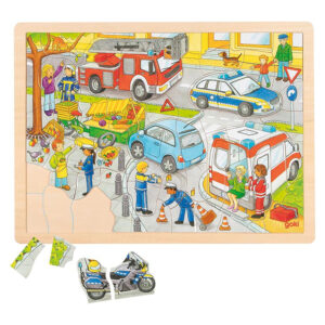 Politi puslespill fra Goki