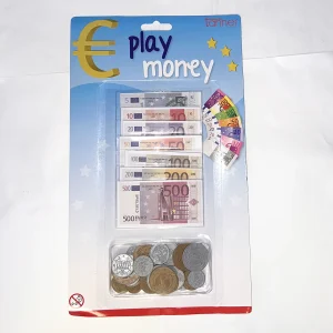 Euro Lekepenger – Sett med mynter og sedler