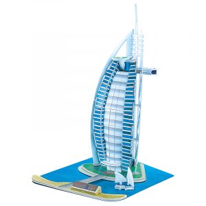 3D Puslespill Burj Al Arab Dubai