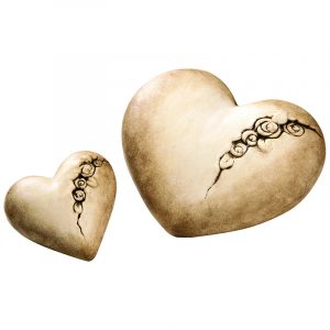 Hjerter i keramikk