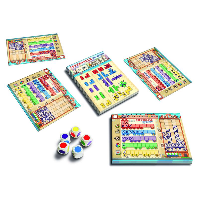 Copenhagen Roll and Write (ENG) Hobbyfabrikken