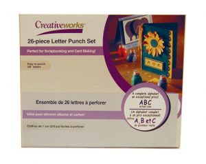 CreativeWorks Alfabetstansesett – 26 deler