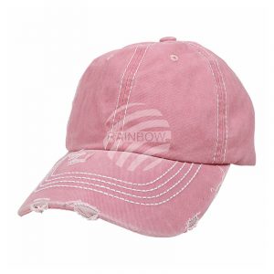 Caps vintage retro, rosa