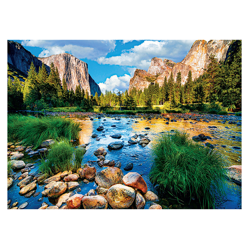 Puslespill Yosemite National Park 1000 biter / brikker. Et pusslespill fra Eurographics Puzzle.