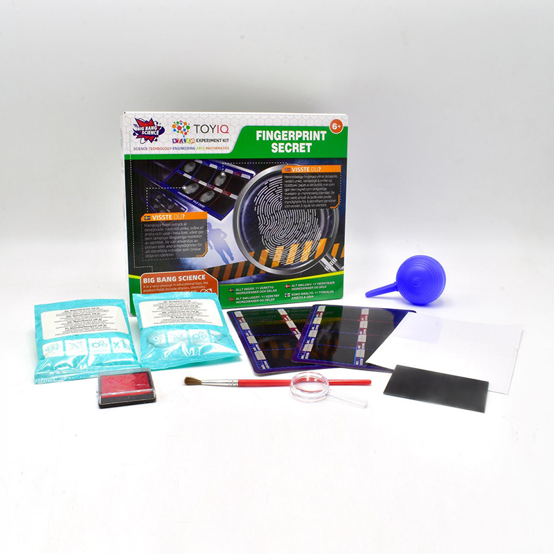 Eksperiment science Fingerprint secret. - Bilde 2