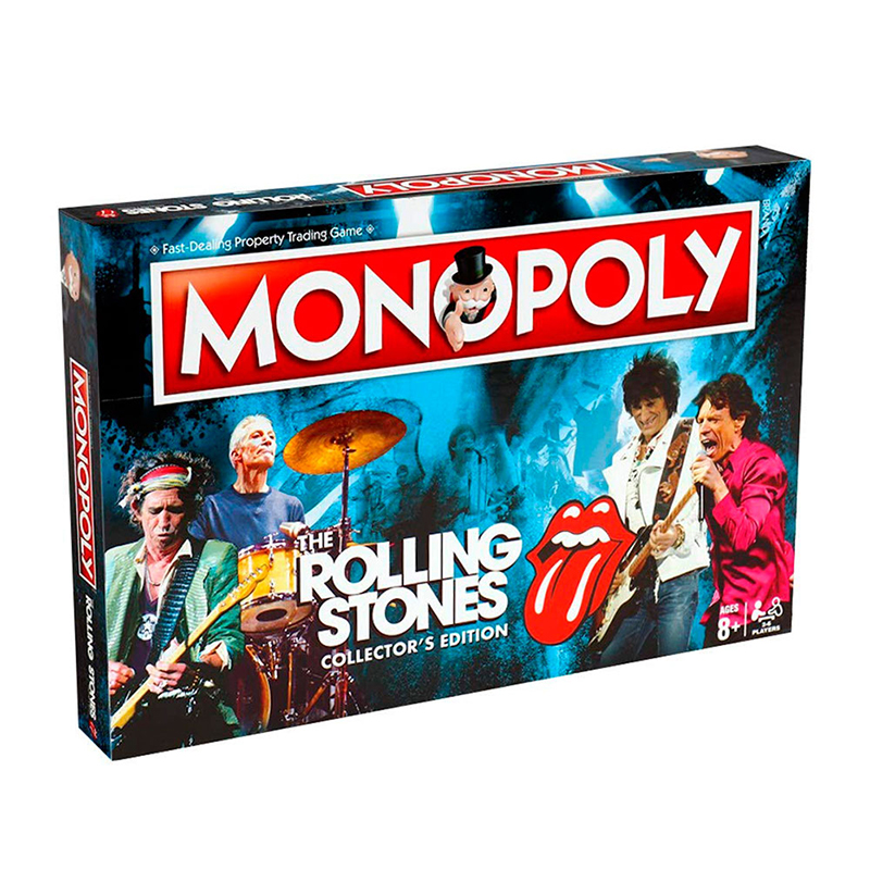 Monopoly Rolling Stones (Eng). Samleutgave collector`s edition Monopol.