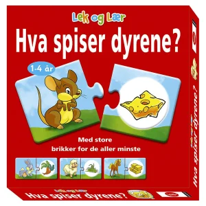 Lek og Lær – Hva spiser dyrene?