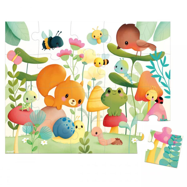 Puslespill garden friends puzzle 20 biter. - Bilde 3