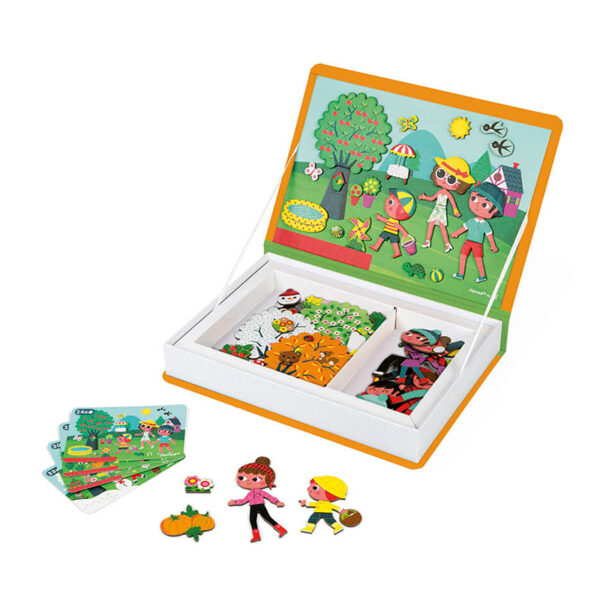 Janod magnet bok, 4-årstider - Bilde 5