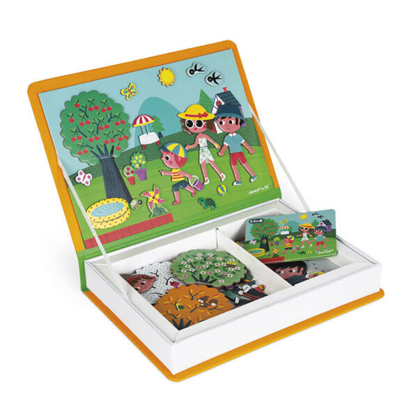 Janod magnet bok, 4-årstider - Bilde 7