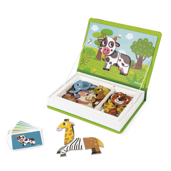Janod magnet bok, dyr, animals. - Bilde 5