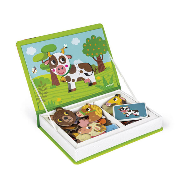 Janod magnet bok, dyr, animals. - Bilde 8