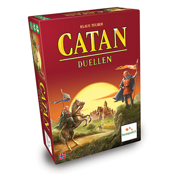 Catan Duellen (NO), bordspill for to spillere, settlers fra Catan, tvekamp.