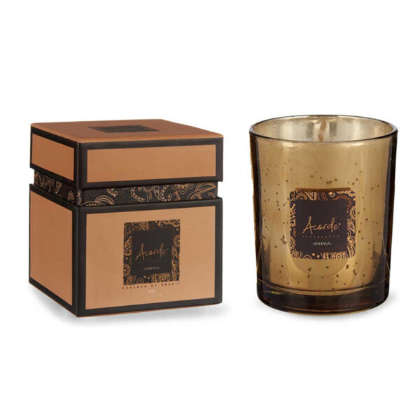 Bahian Duftlys, Vanilje glass i gaveeske 42t. Lys til velvære. Velduftende stearinlys, aroma duft.