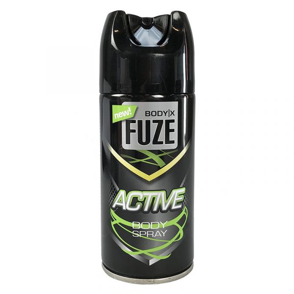 Deodorant og bodyspray. Body spray Active. Body X FUZE. 150 ml