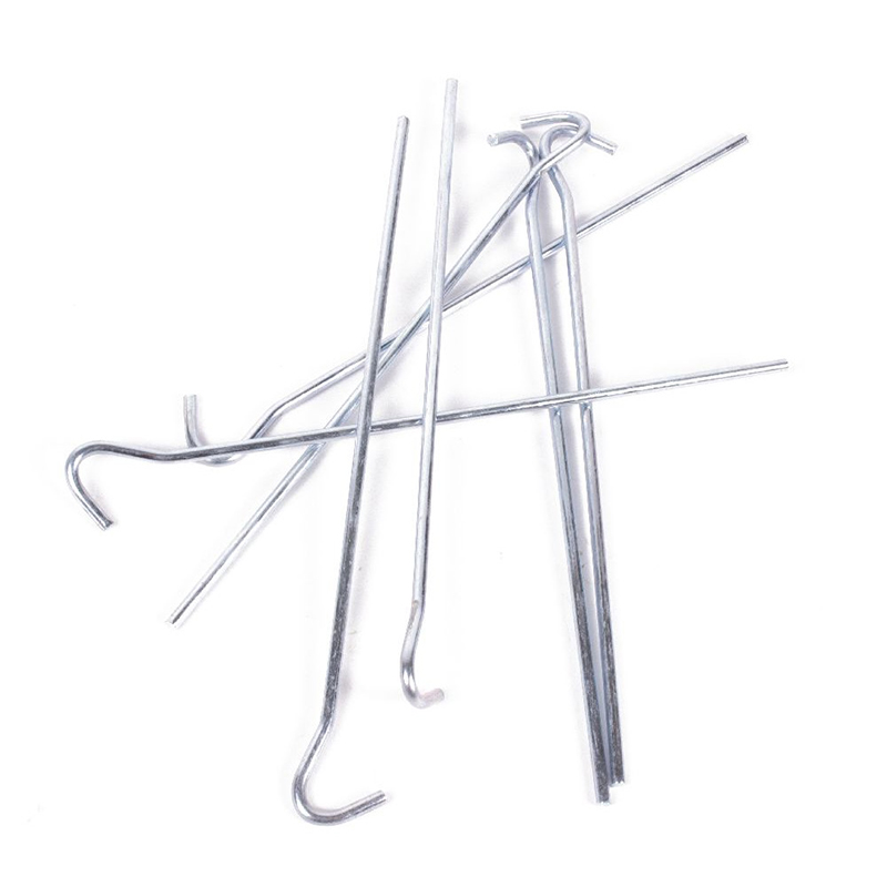 Teltplugger i metall, runde, 7 pk.