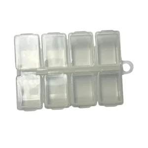 Angler’s Accessories Midge-flueboks, 8 rom