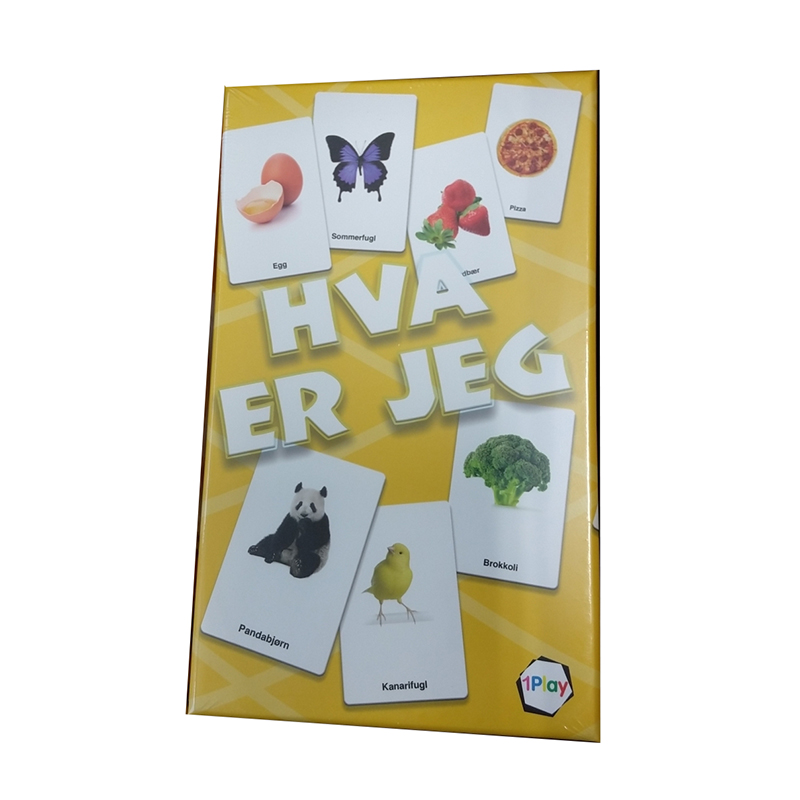 Hva er jeg, Gjettespill.