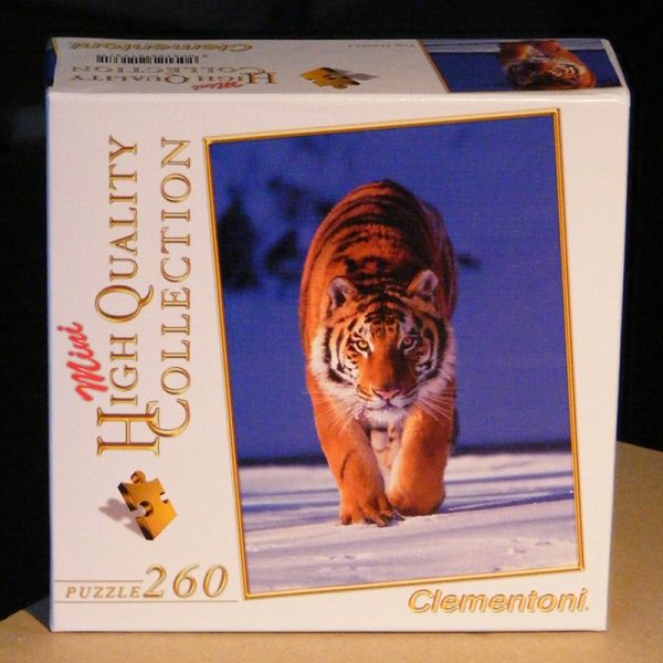 Puslespill Tiger, 260 biter. Puzzle fra Clementoni