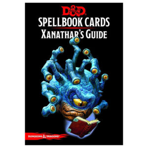 D&D Spellbook cards Xanathar´s Guide.