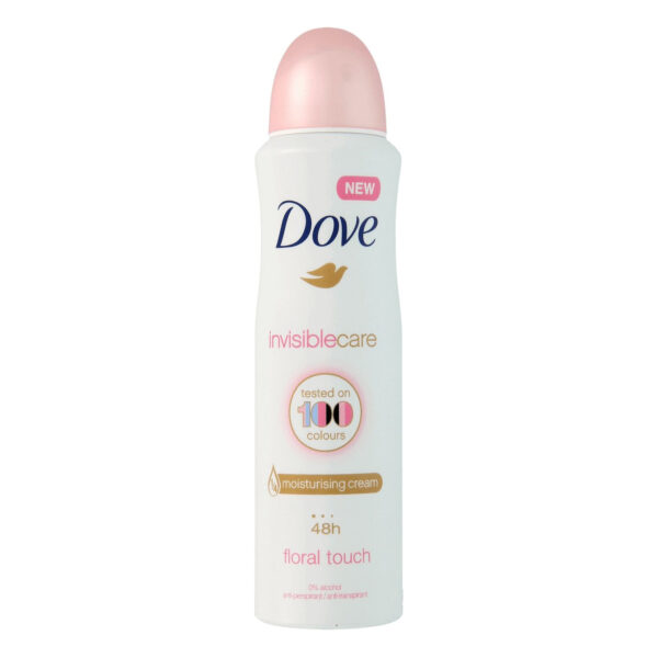 Deodorant Dove Ivincible care 150 ml. Floral touch, anti-perspirant.